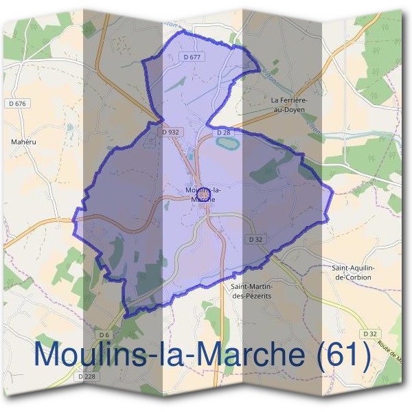 Mairie de Moulins-la-Marche (61)