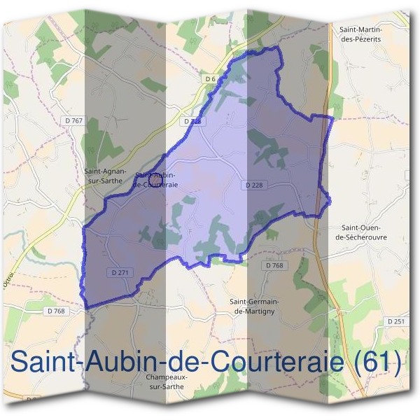 Mairie de Saint-Aubin-de-Courteraie (61)