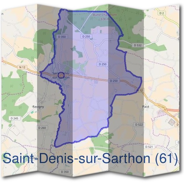 Mairie de Saint-Denis-sur-Sarthon (61)