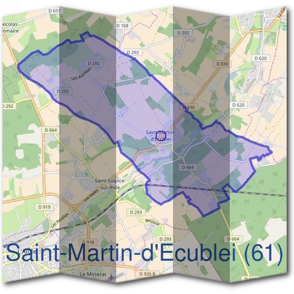 Mairie de Saint-Martin-d'Écublei (61)