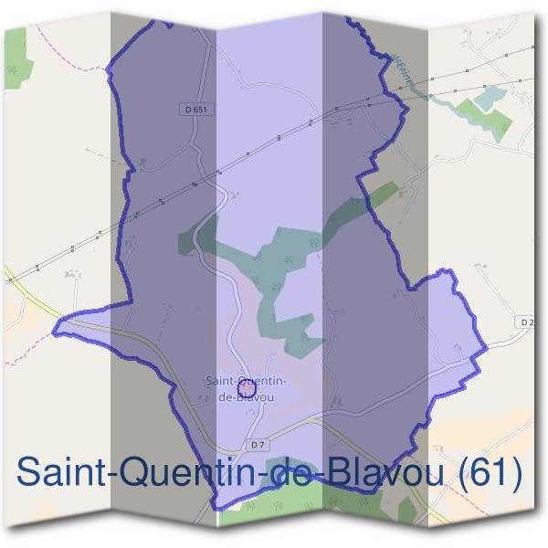 Mairie de Saint-Quentin-de-Blavou (61)