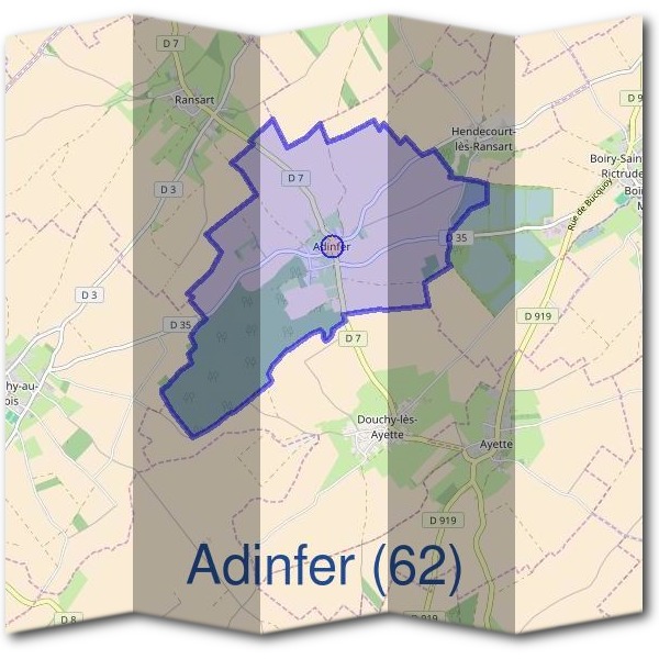 Mairie d'Adinfer (62)