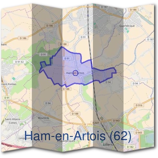 Mairie d'Ham-en-Artois (62)