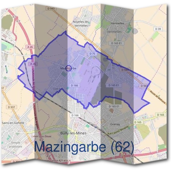 Mairie de Mazingarbe (62)