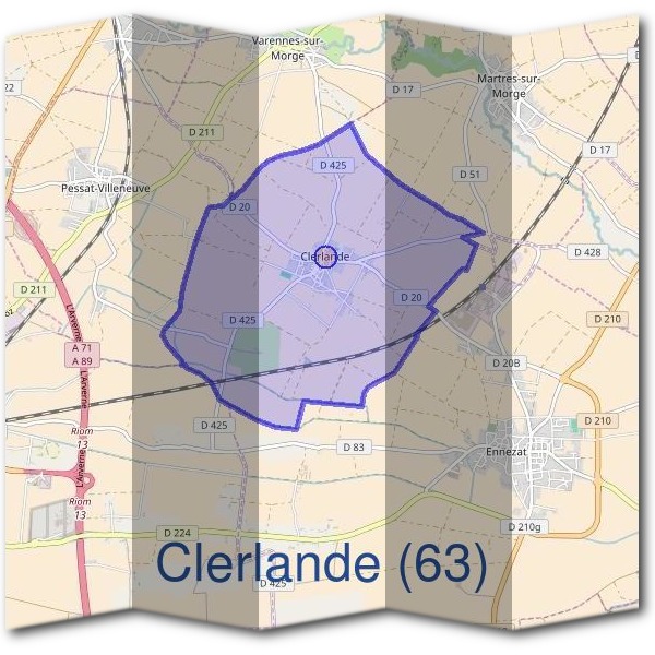 Mairie de Clerlande (63)