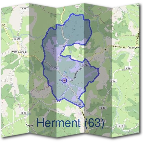 Mairie d'Herment (63)