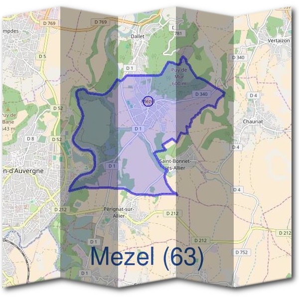 Mairie de Mezel (63)