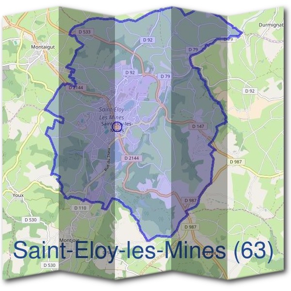 Mairie de Saint-Éloy-les-Mines (63)