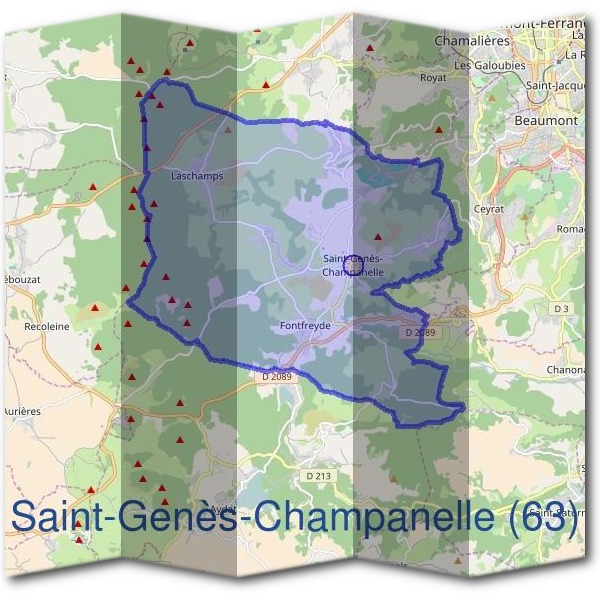 Mairie de Saint-Genès-Champanelle (63)