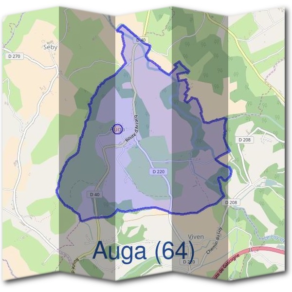 Mairie d'Auga (64)