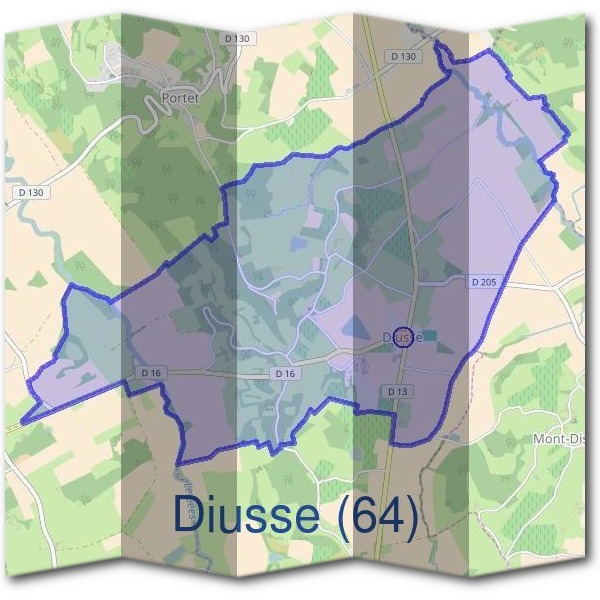 Mairie de Diusse (64)