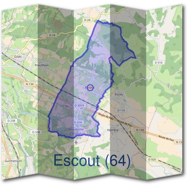 Mairie d'Escout (64)