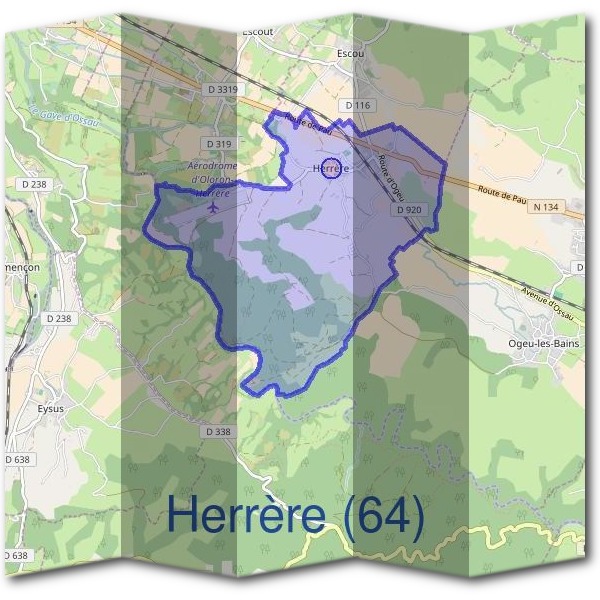 Mairie d'Herrère (64)