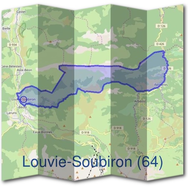 Mairie de Louvie-Soubiron (64)