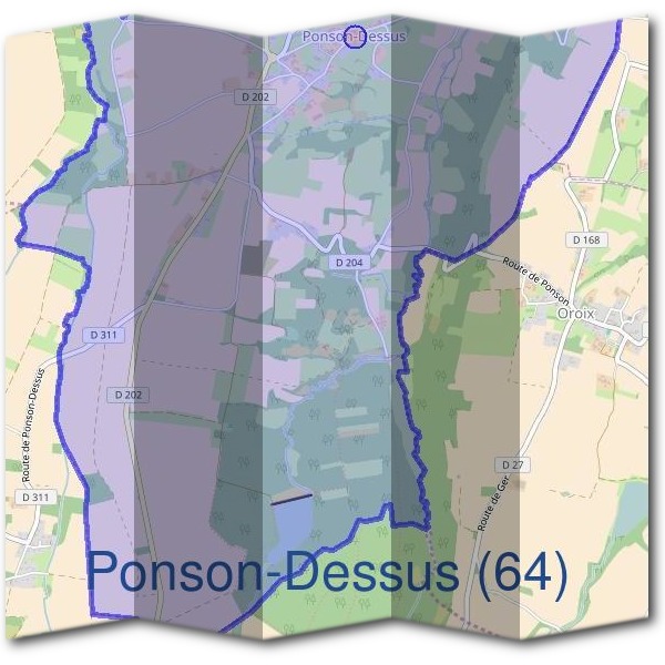 Mairie de Ponson-Dessus (64)