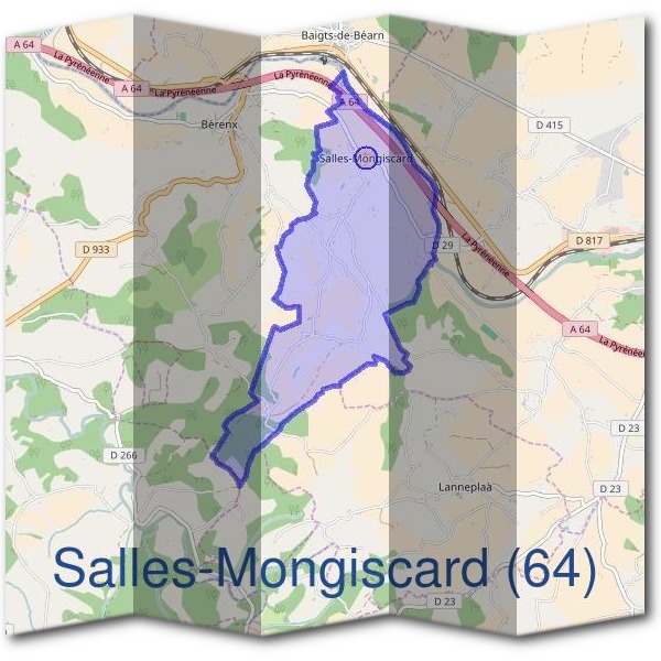 Mairie de Salles-Mongiscard (64)