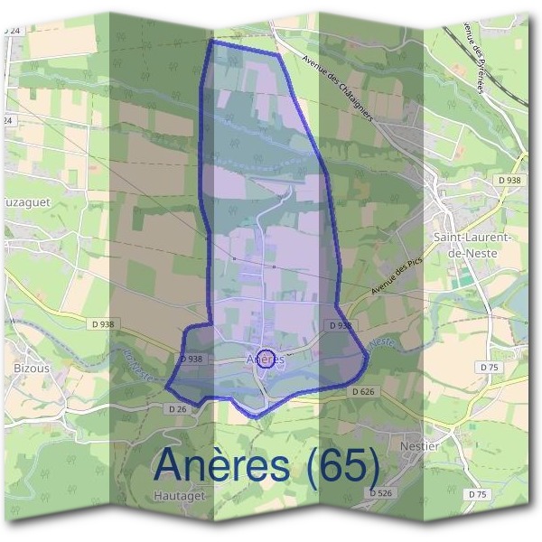 Mairie d'Anères (65)