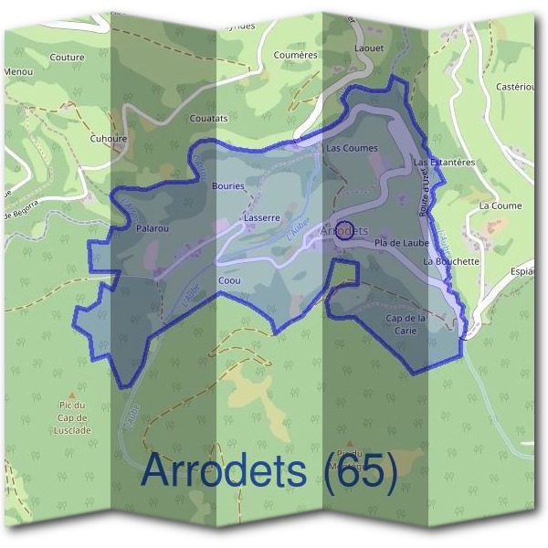 Mairie d'Arrodets (65)