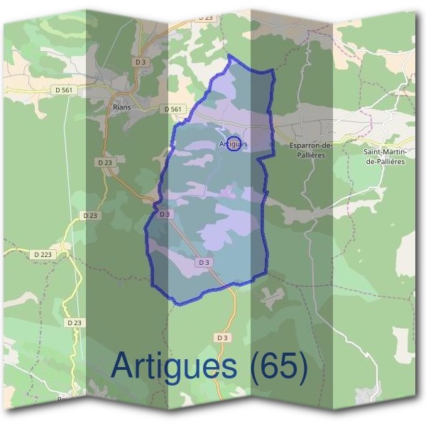 Mairie d'Artigues (65)