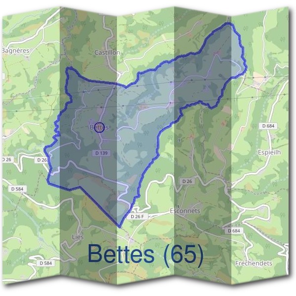 Mairie de Bettes (65)