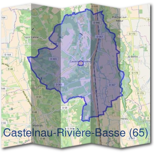 Mairie de Castelnau-Rivière-Basse (65)