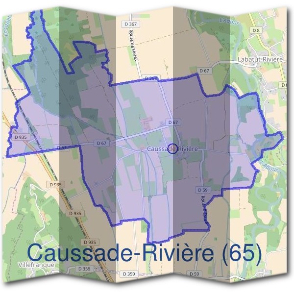 Mairie de Caussade-Rivière (65)