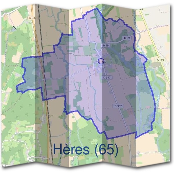 Mairie d'Hères (65)