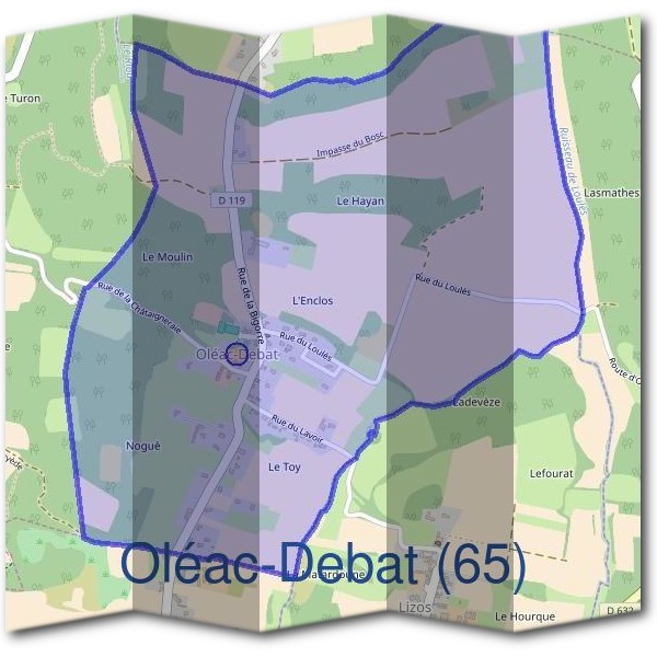Mairie d'Oléac-Debat (65)