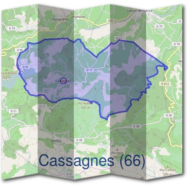 Mairie de Cassagnes (66)