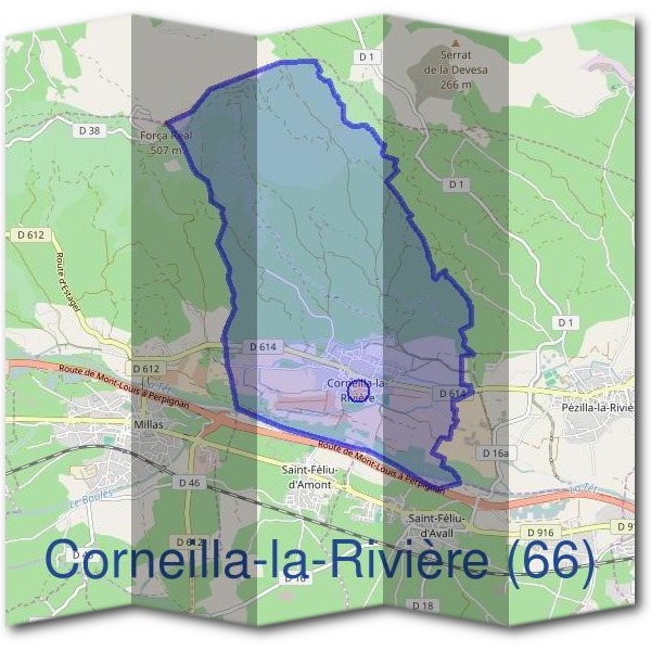 Mairie de Corneilla-la-Rivière (66)