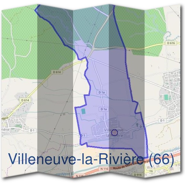 Mairie de Villeneuve-la-Rivière (66)