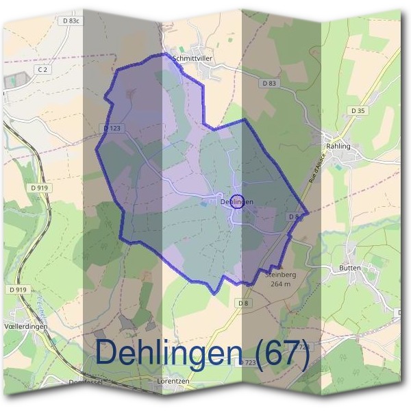 Mairie de Dehlingen (67)