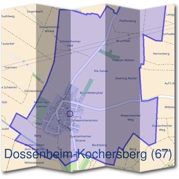 Mairie de Dossenheim-Kochersberg (67)