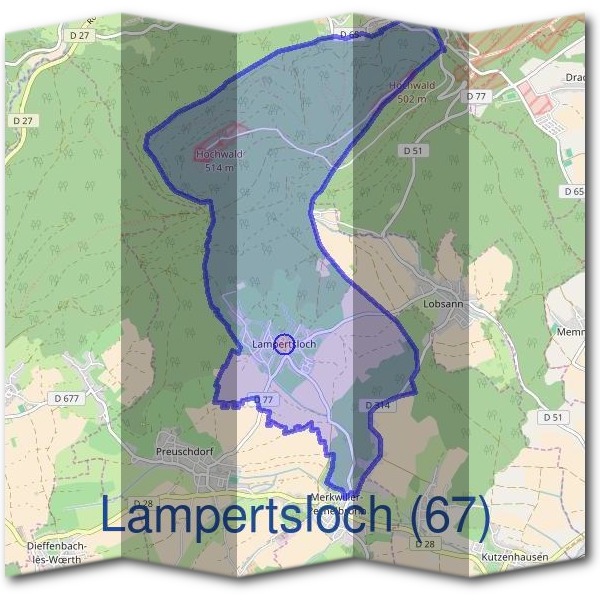 Mairie de Lampertsloch (67)