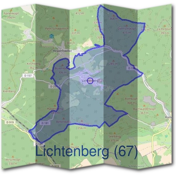 Mairie de Lichtenberg (67)