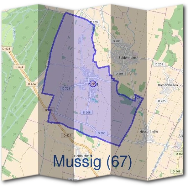 Mairie de Mussig (67)