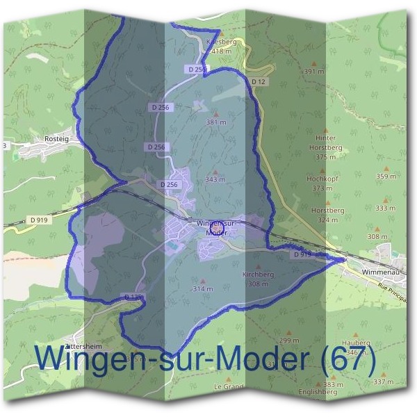 Mairie de Wingen-sur-Moder (67)