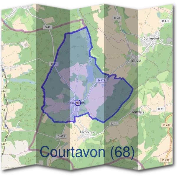 Mairie de Courtavon (68)
