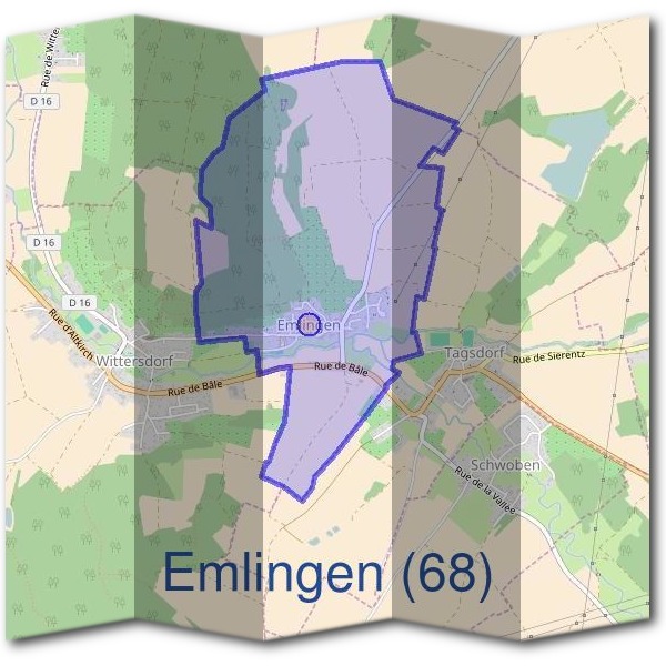 Mairie d'Emlingen (68)