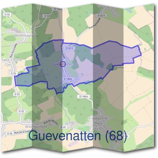 Mairie de Guevenatten (68)