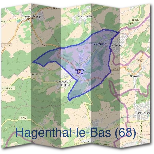 Mairie d'Hagenthal-le-Bas (68)