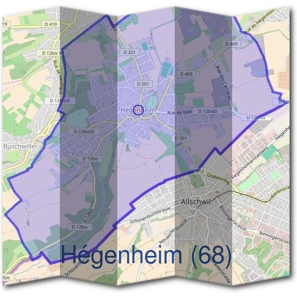 Mairie d'Hégenheim (68)