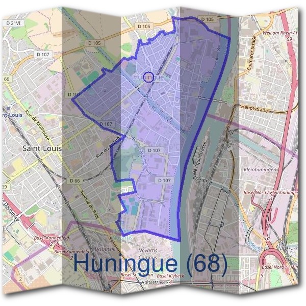 Mairie d'Huningue (68)