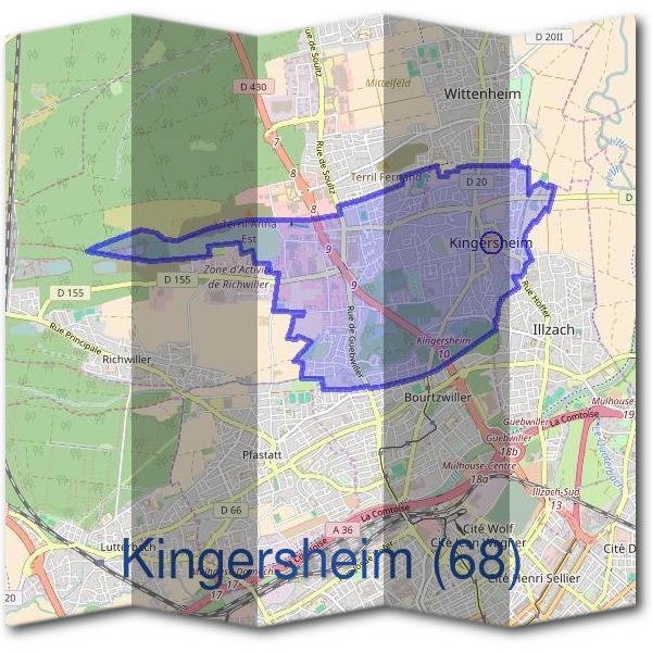 Mairie de Kingersheim (68)