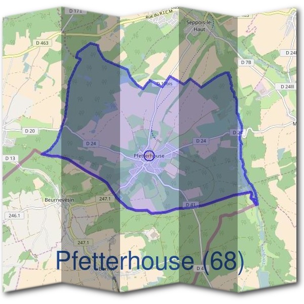 Mairie de Pfetterhouse (68)
