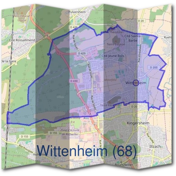 Mairie de Wittenheim (68)