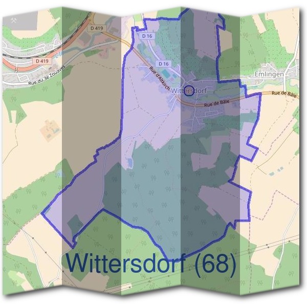 Mairie de Wittersdorf (68)