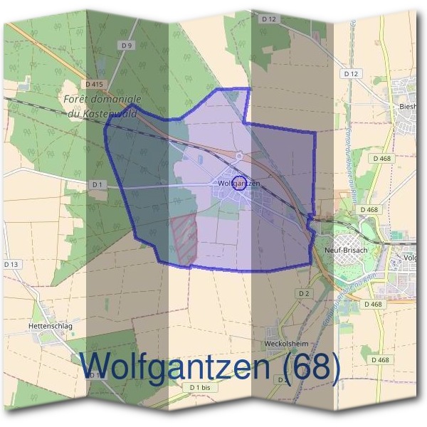 Mairie de Wolfgantzen (68)