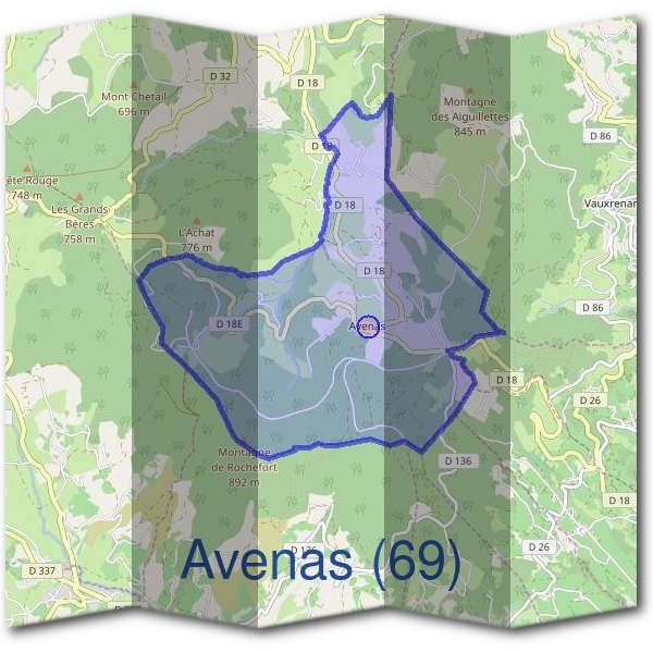 Mairie d'Avenas (69)