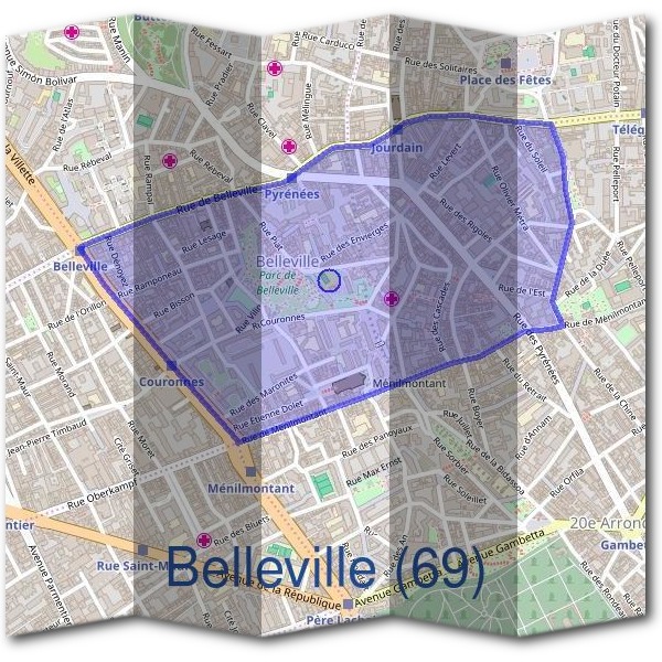 Mairie de Belleville (69)